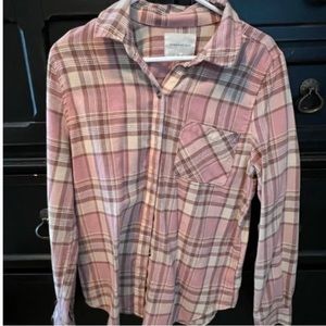 Aéropostale pink flannel